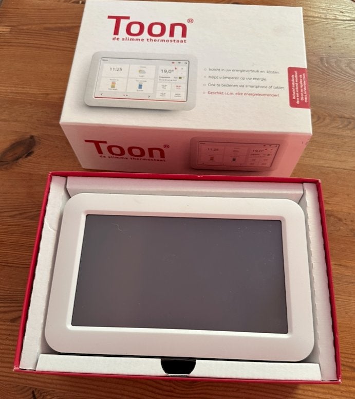 Toon Slimme Thermostaat (niet geroot), Ophalen of Verzenden, Slimme thermostaat, Zo goed als nieuw