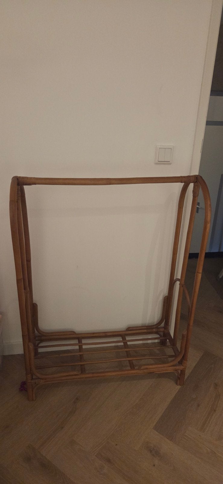 Kledingrek met schoenen opbergrek, Ophalen, Gebruikt