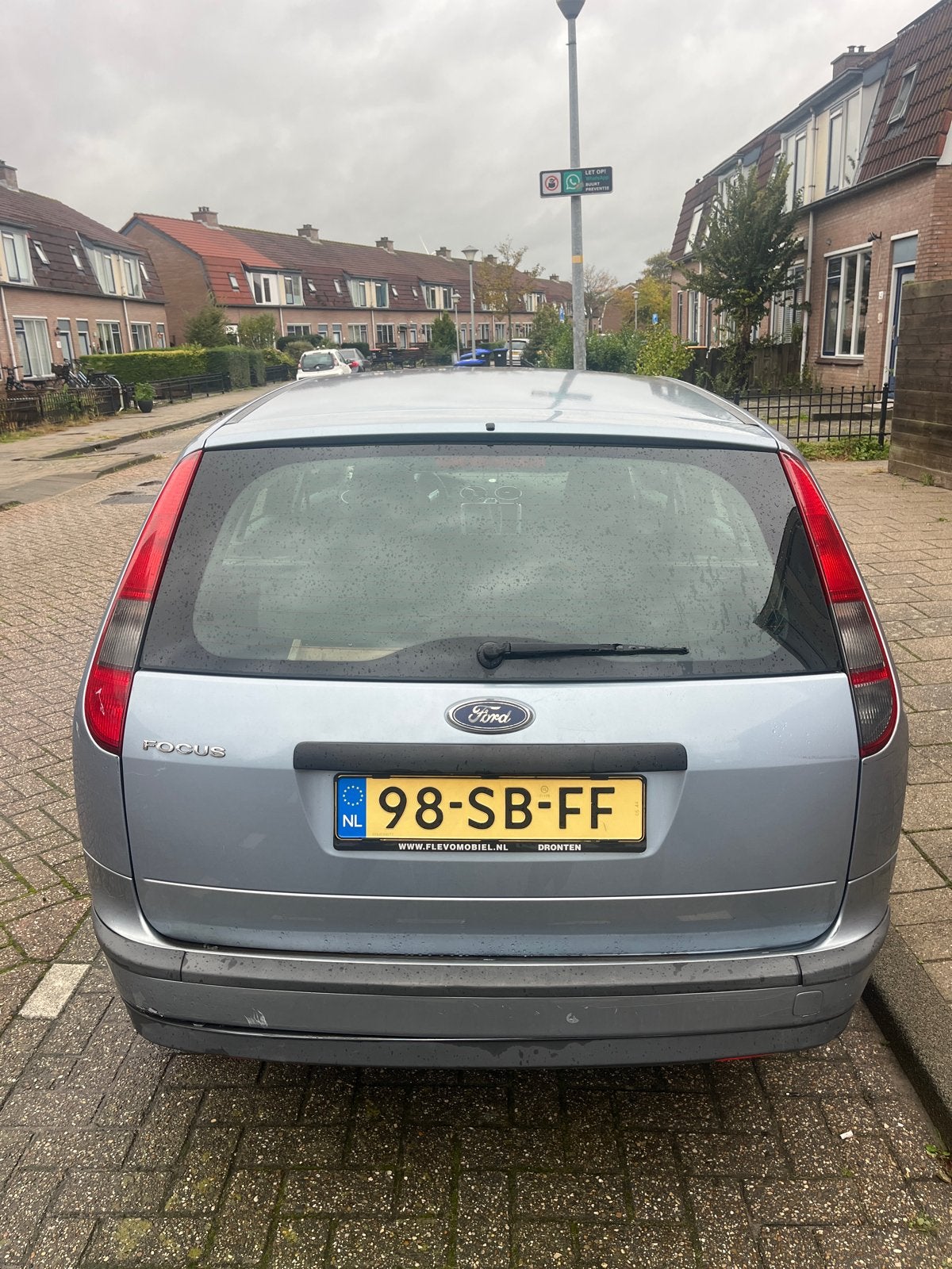Ford Focus 1.6 74KW Wagon 2005 Blauw, 1596 cc, 15 km/l, 4 cilinders, 100 pk