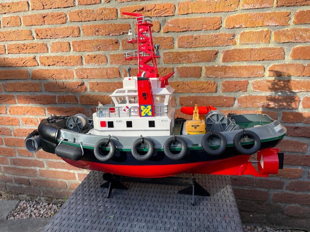 modelboot RC Sleepboot Heng Long, Hobby en Vrije tijd, Modelbouw | Boten en Schepen, Gebruikt, 1:32 tot 1:50, Overige merken, Ophalen of Verzenden
