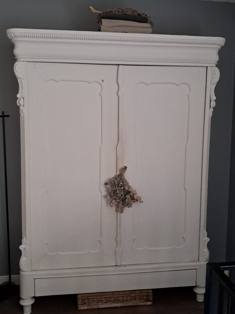 Biedermeier kast, Ophalen, Gebruikt, 100 tot 150 cm, Met lade(s)