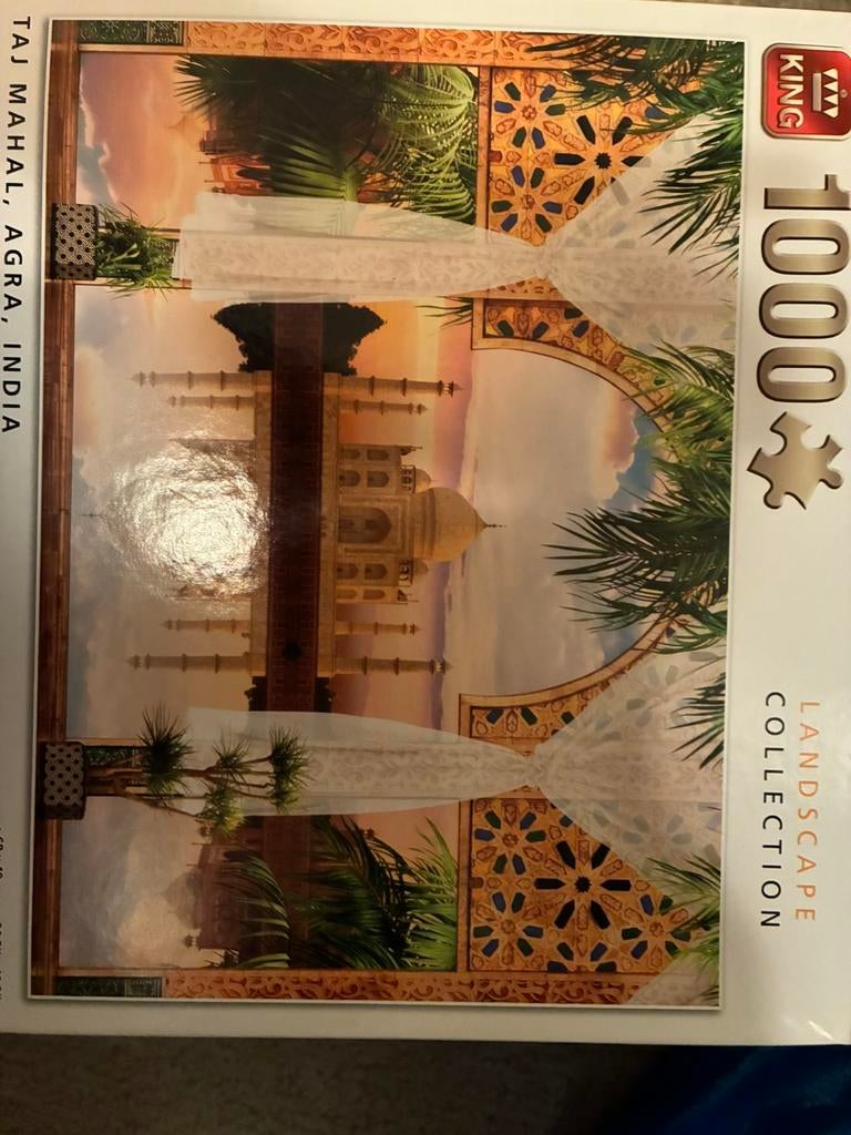 Twee legpuzzels 1.000 stukjes city en landscape collection, Ophalen of Verzenden, 500 t/m 1500 stukjes, Zo goed als nieuw