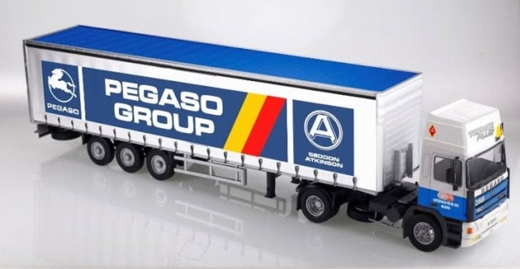 Pegaso Troner Plus PEGASO GROUP 1988 1/43 camion autobus # 3, Verzenden, Nieuw, Bus of Vrachtwagen, Overige merken