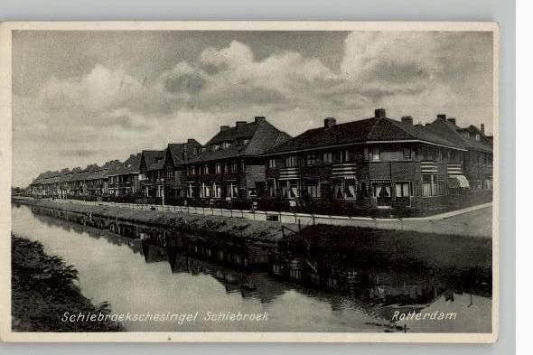 Schiebroek Schiebroekschesingel st 1935 uitg B.M.S. te R