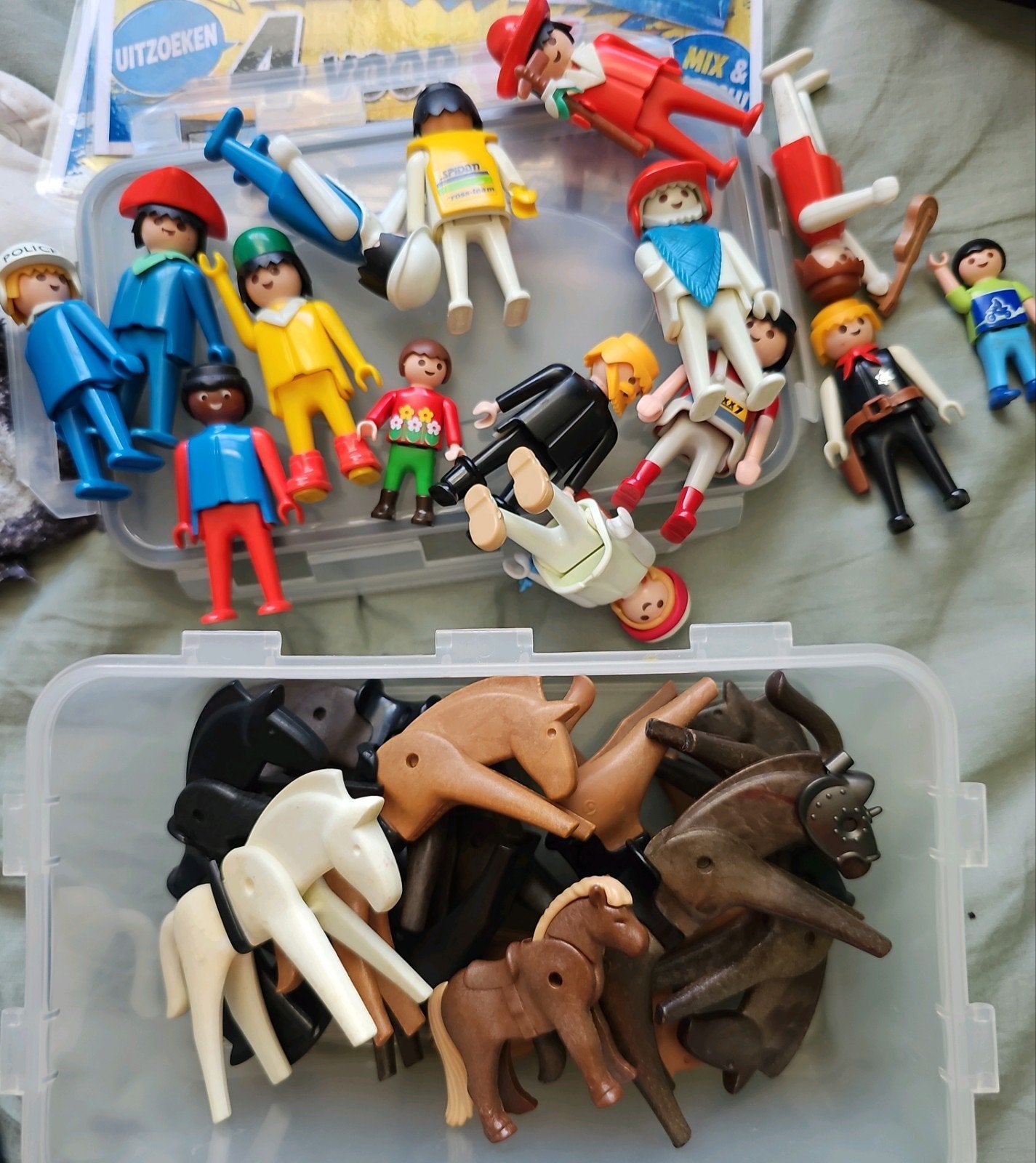 Playmobil Figuren en Paarden - Grote Collectie, Ophalen of Verzenden, Gebruikt, Losse onderdelen, Figuren