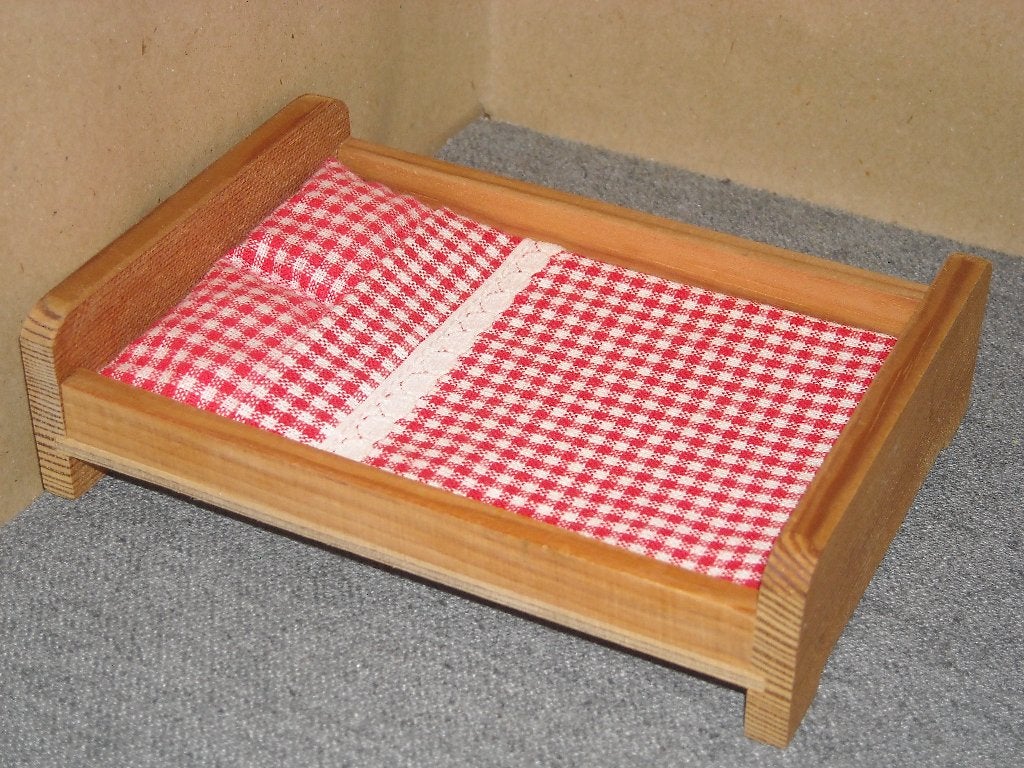 Lundby Lundbynette bed, Ophalen of Verzenden, Gebruikt, Poppenhuis