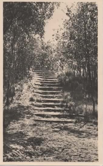 Blaricum deTrappenberg, Verzenden, 1940 tot 1960, Gelopen, Noord-Holland