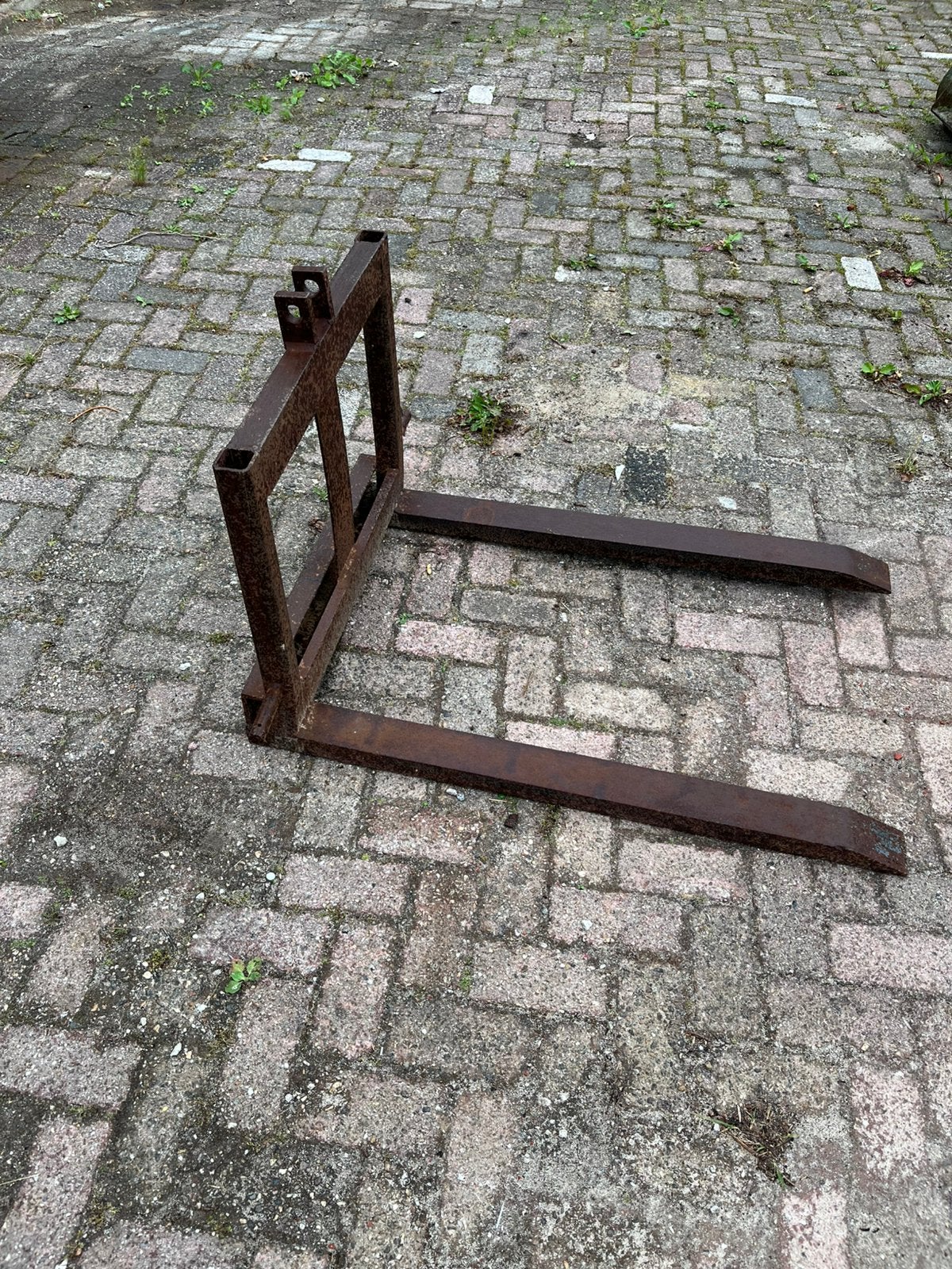 Palletvork, Ophalen