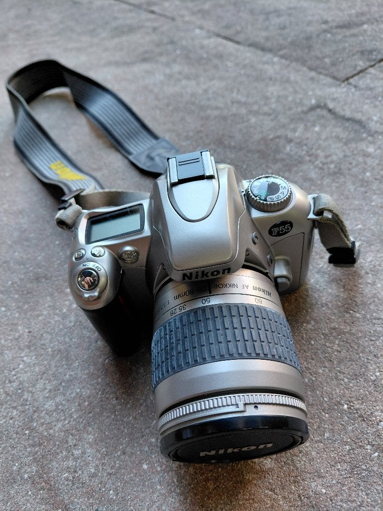 Nikon f55, Audio, Tv en Foto, Fotocamera's Analoog, Ophalen of Verzenden, Gebruikt, Spiegelreflex, Nikon