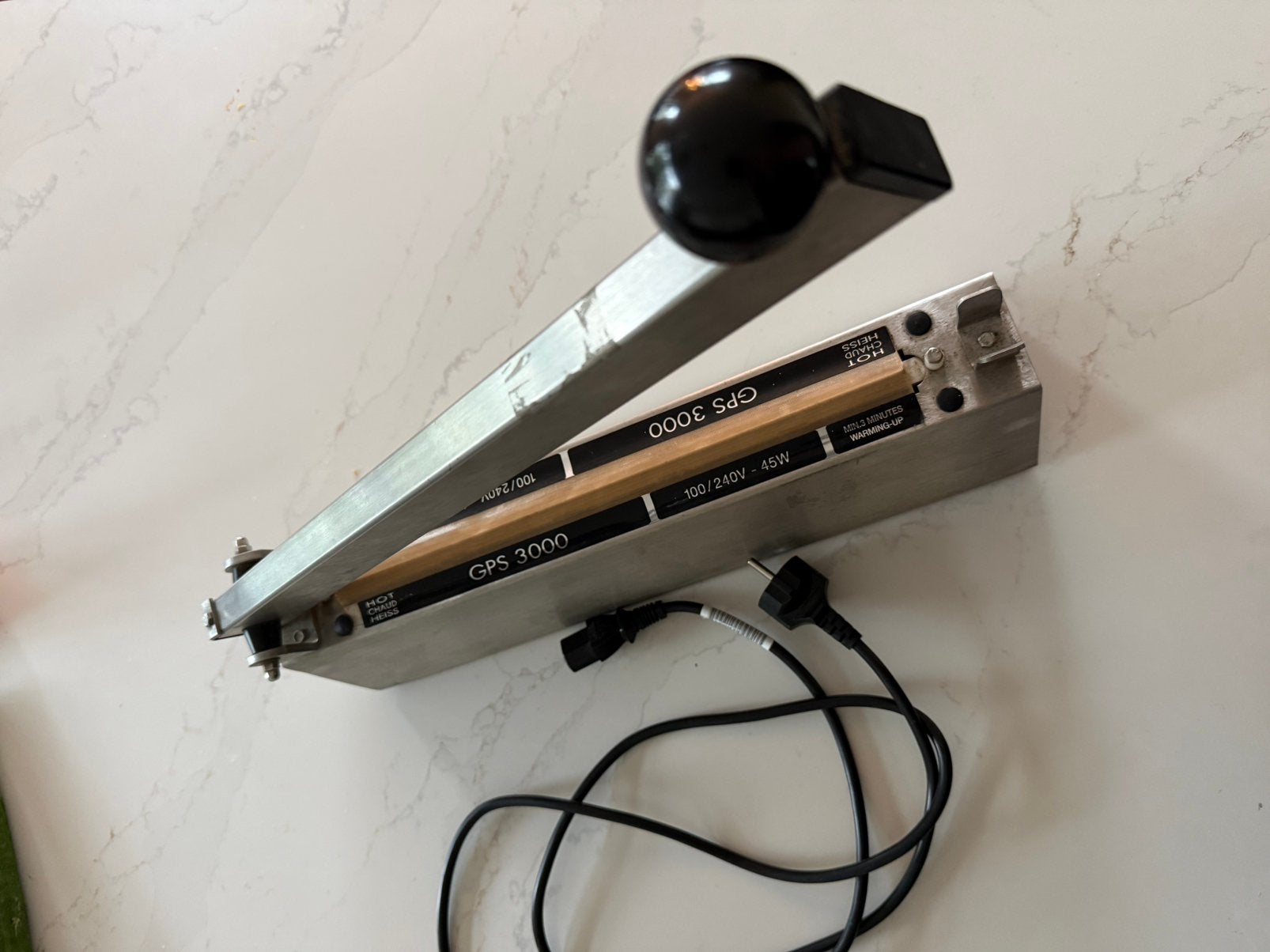 Audion GPS 300H professionele sealmachine – RVS – 300 mm, Ophalen of Verzenden, Zo goed als nieuw