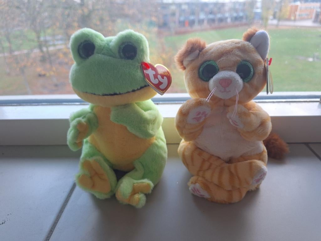 2 stuks TY knuffel nieuwstaat, Ophalen of Verzenden, Zo goed als nieuw, Overige typen