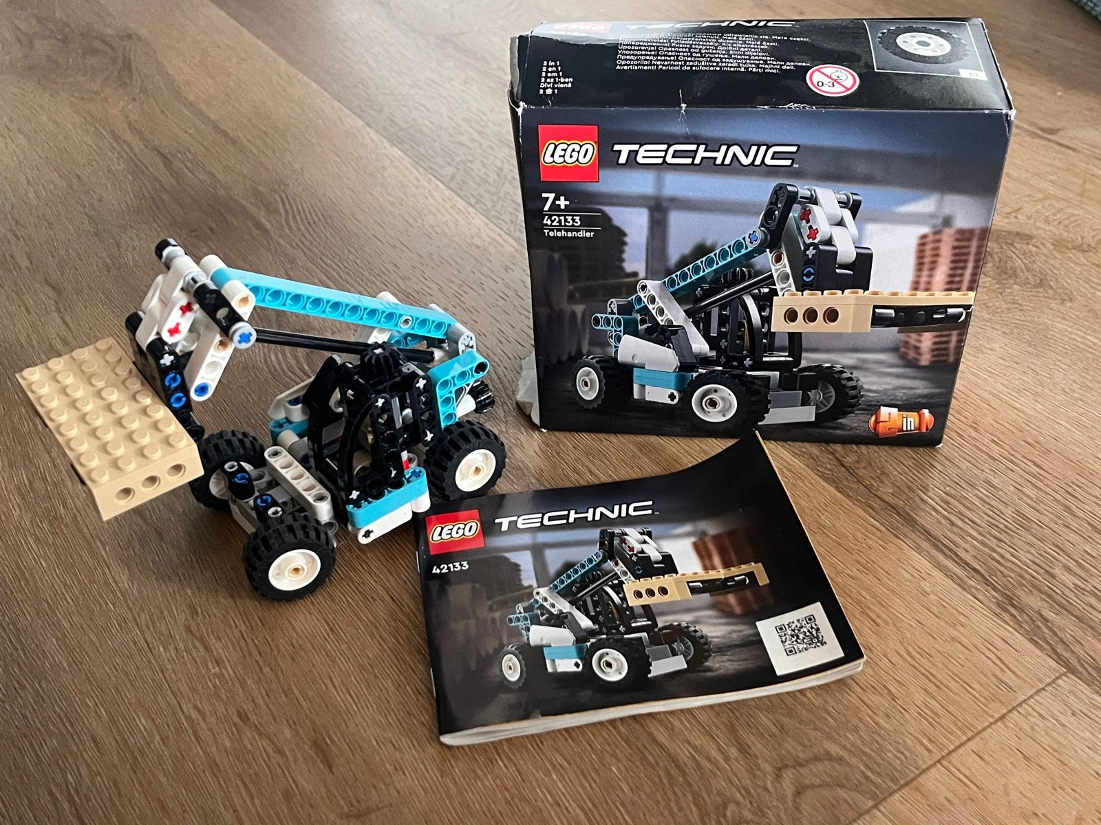 LEGO Technic 42133 Verreiker met doos en instructies, Ophalen of Verzenden, Zo goed als nieuw, Overige merken