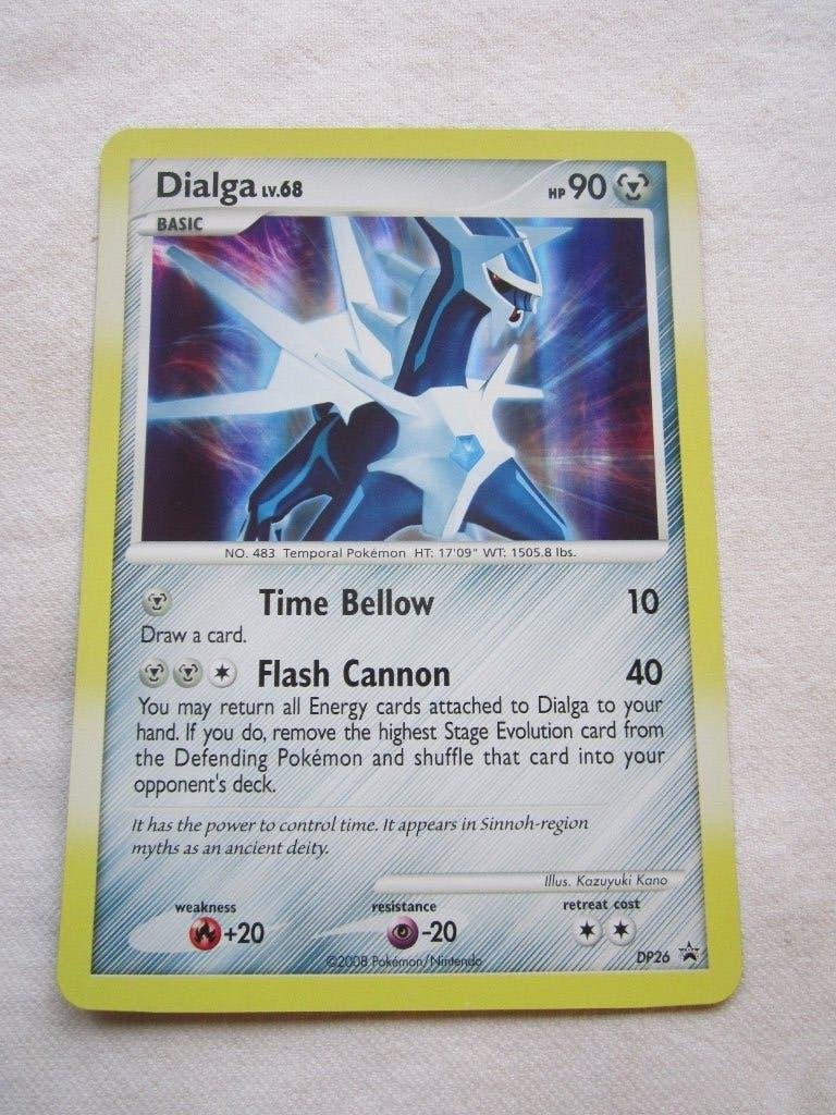 30.  Pokemon Dialga,  DP26 promo, grote kaart, Ophalen, Zo goed als nieuw