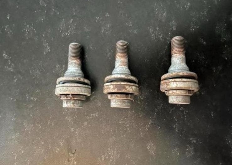 Citroen DS3 slotbouten 3x, Ophalen of Verzenden