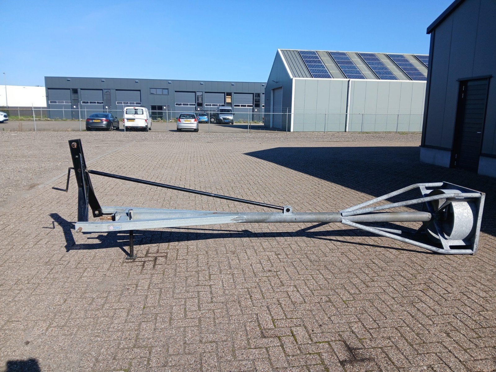 mestmixer mixer Q-mac strontmixer, Ophalen of Verzenden, Zo goed als nieuw