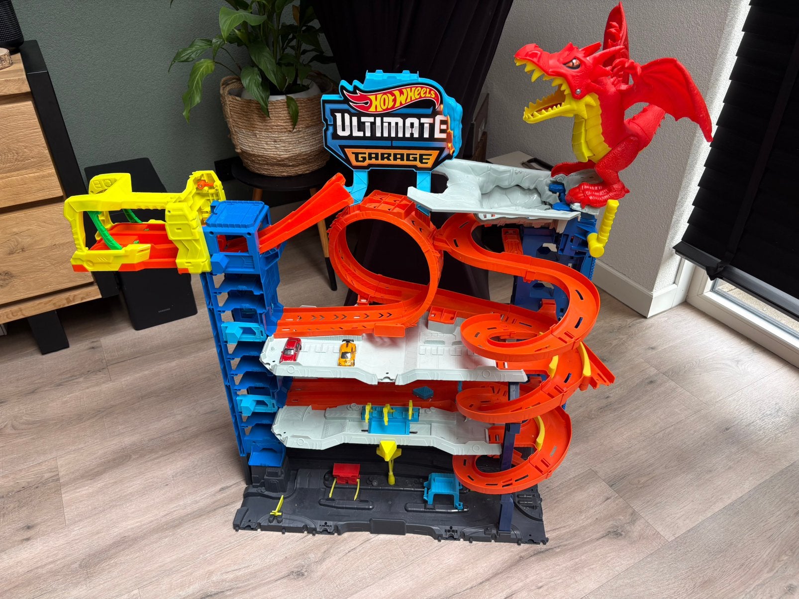 Hotwheels ultimate garage, Ophalen, Zo goed als nieuw