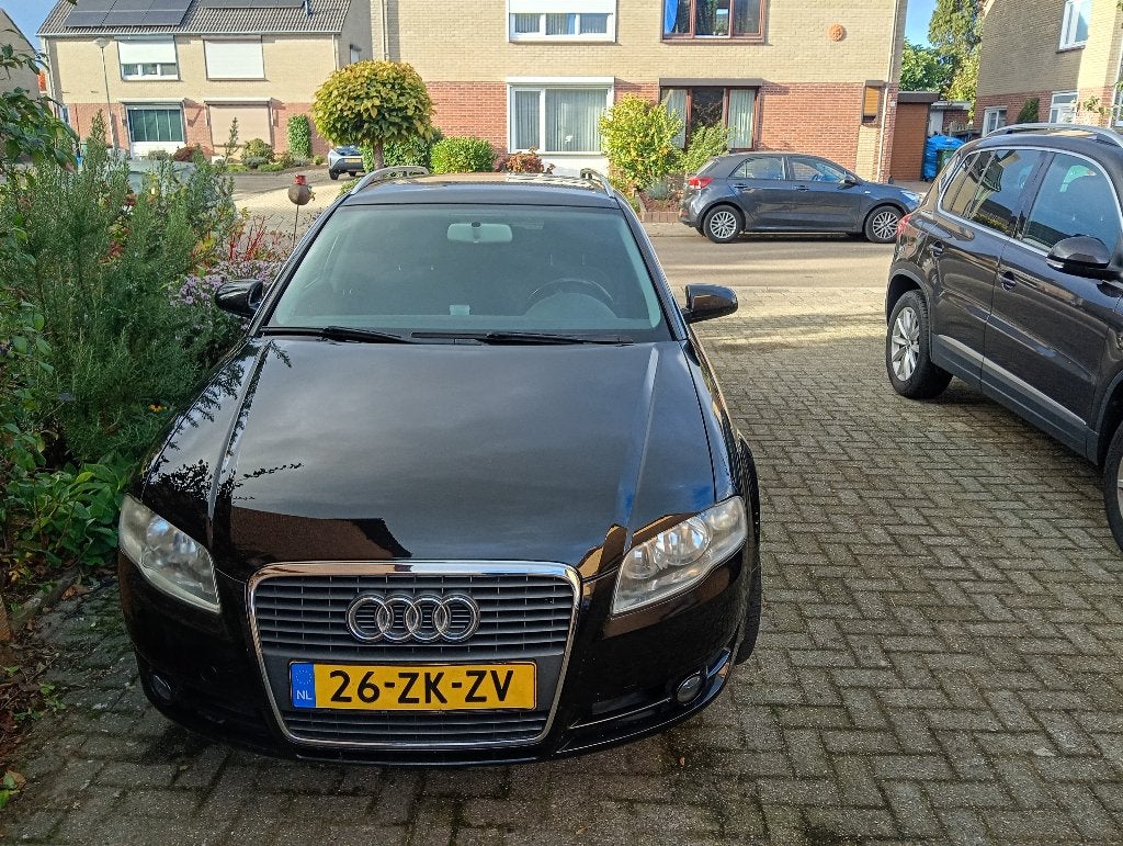 Audi A4 2.0 Tfsi Avant 147KW 2007 Zwart, Stof, 1984 cc, A4, Zwart