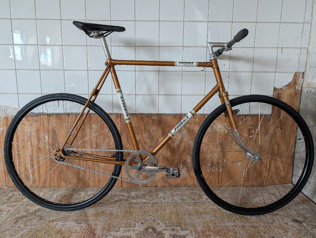 Phoenix 62cm singlespeed met terugtraprem, Terugtraprem, 56 cm of meer, Zo goed als nieuw, Ophalen