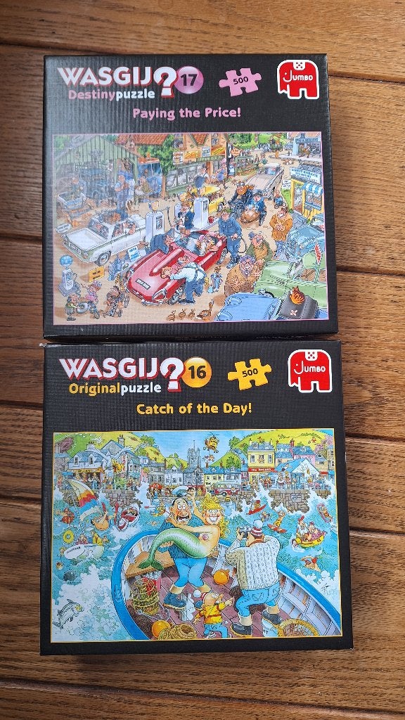 Jumbo Wasgij? Puzzels, Ophalen of Verzenden, 500 t/m 1500 stukjes, Zo goed als nieuw, Legpuzzel