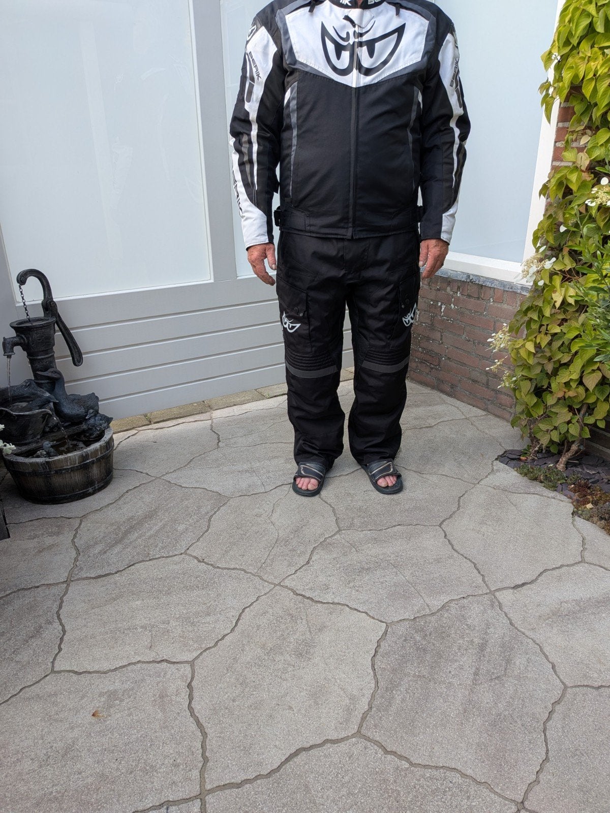 Zgan Berik motorpak (jas maat 58, broek maat 56), Motoren, Kleding | Motorkleding, Ophalen of Verzenden, Tweedehands, Combipak