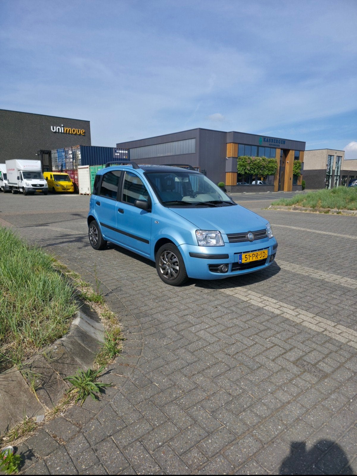 Fiat Panda 1.2 2004 Blauw, Auto's, Voorwielaandrijving, Origineel Nederlands, Handgeschakeld, Particulier