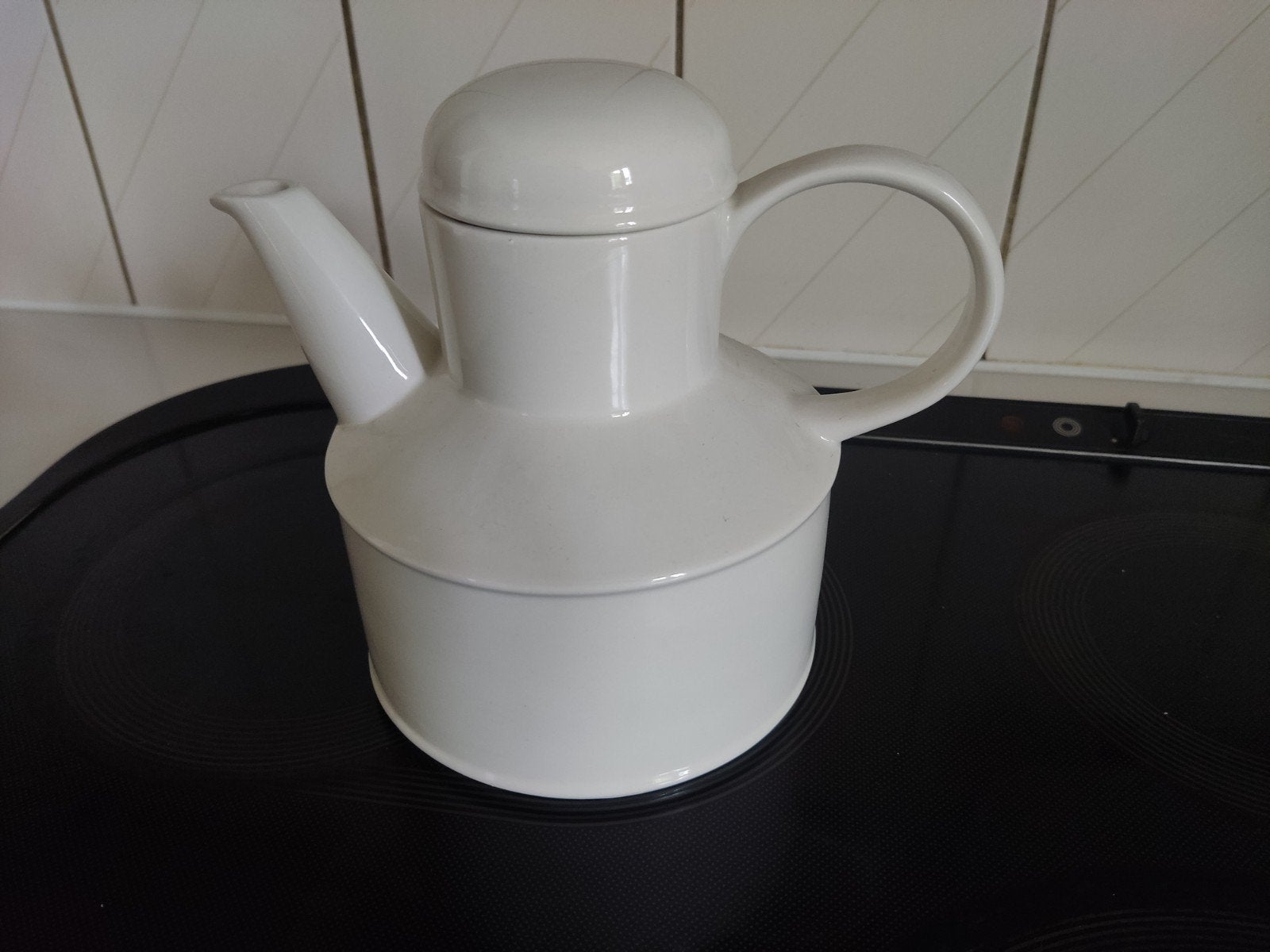 Wedgwood Midwinter Theepot met deksel (18 cm hoog), Ophalen of Verzenden, Zo goed als nieuw, Theepot, Wedgwood