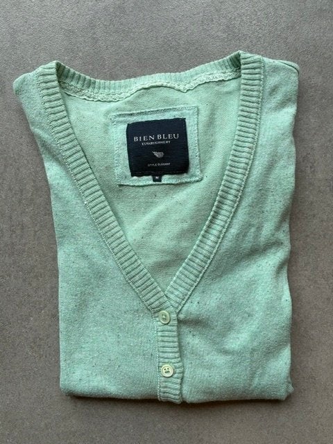 Dames vest groen Bien Bleu maat M, Maat 38/40 (M), Ophalen of Verzenden, Zo goed als nieuw, Groen