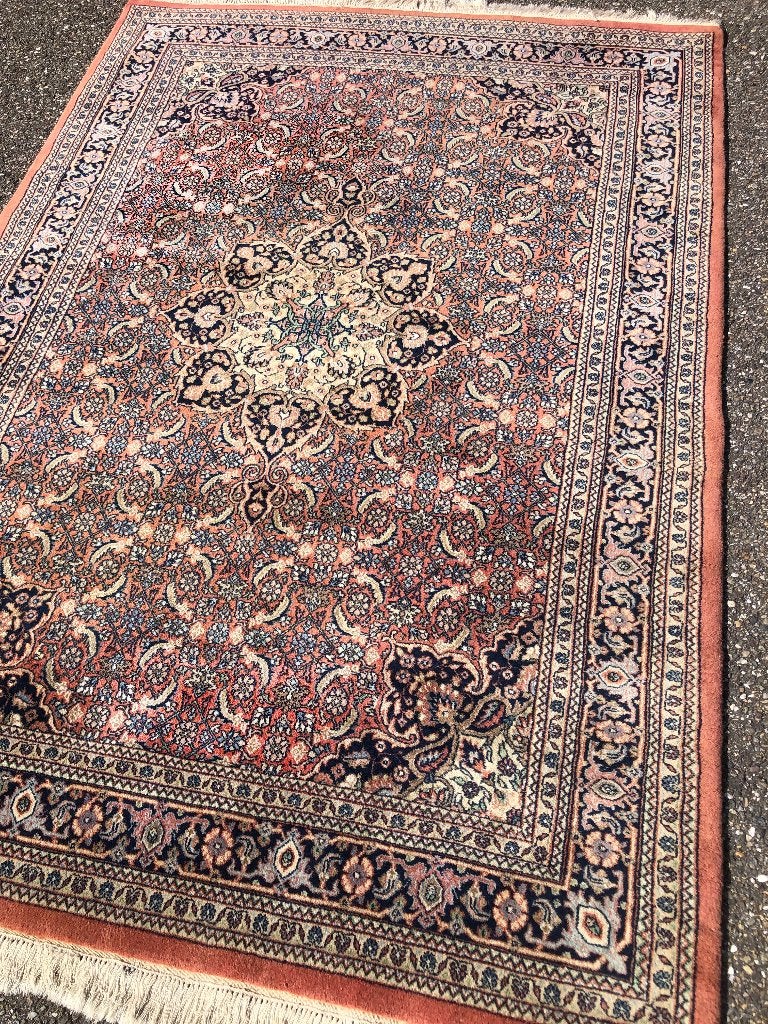 Prachtig handgeknoopt wollen tapijt, Bidjar, super hip!, 150 tot 200 cm, 200 cm of meer, Ophalen of Verzenden, Zo goed als nieuw