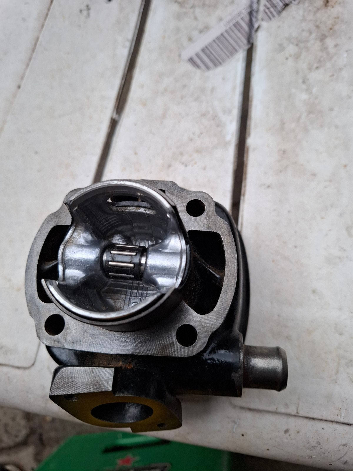 Cilinderkit Malossi Sport 70cm3 Minarelli Horizontaal LC, Ophalen of Verzenden, Gebruikt, Cilinder, Yamaha