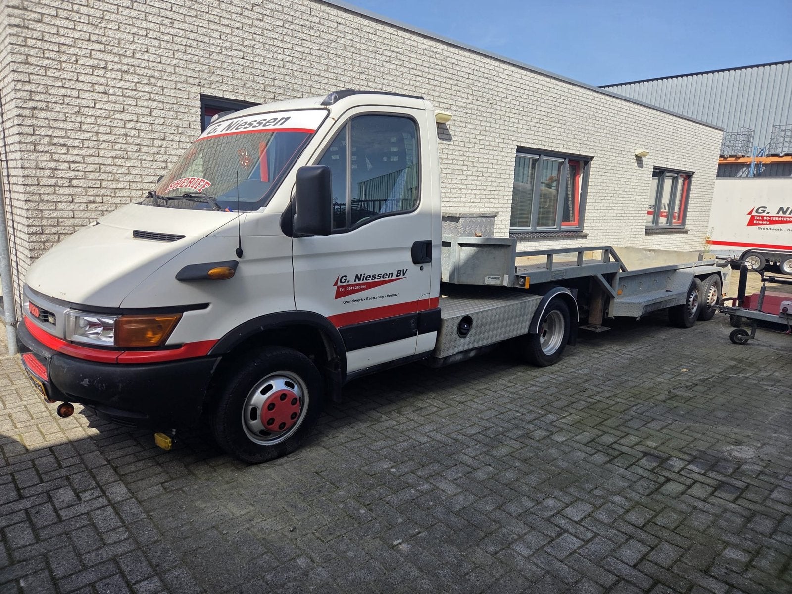 Iveco Daily BE-combinatie 35/40/50-C11/13/15T/DT 2003, Auto's, 145 pk, Achterwielaandrijving, 4 cilinders, Iveco