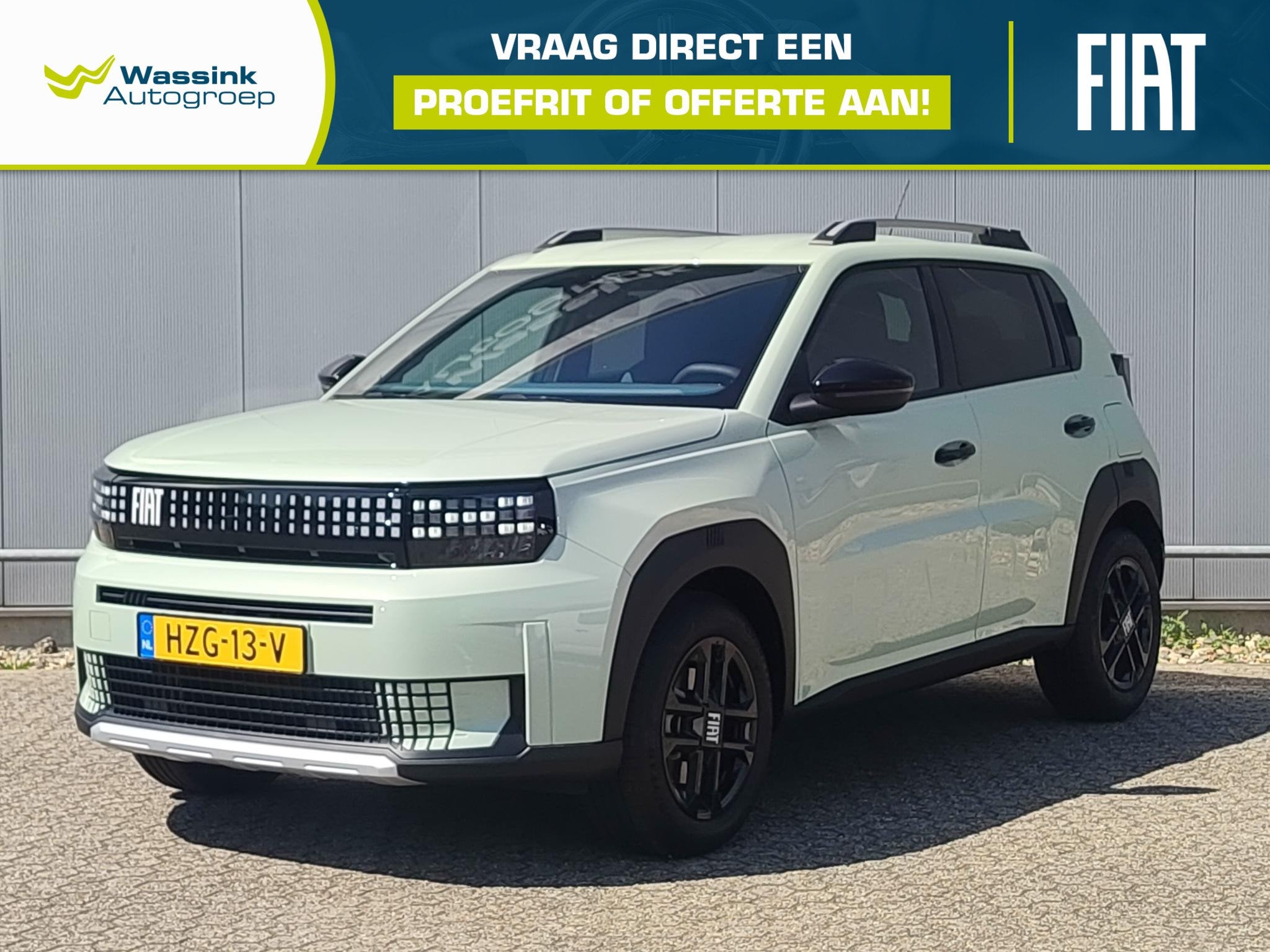Fiat Grande Panda Hybrid 100 pk Automaat Icon | Style Pack |, Auto's, Origineel Nederlands, Bedrijf, 3 cilinders, Hatchback