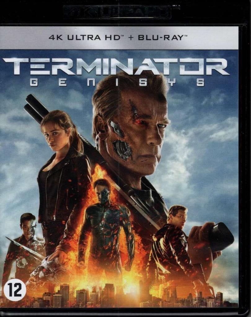 Terminator 5 Genisys - 4K Ultra HD + Blu-ray (2015) - NL, Cd's en Dvd's, Engels, Verzenden, Nederlands, Zo goed als nieuw