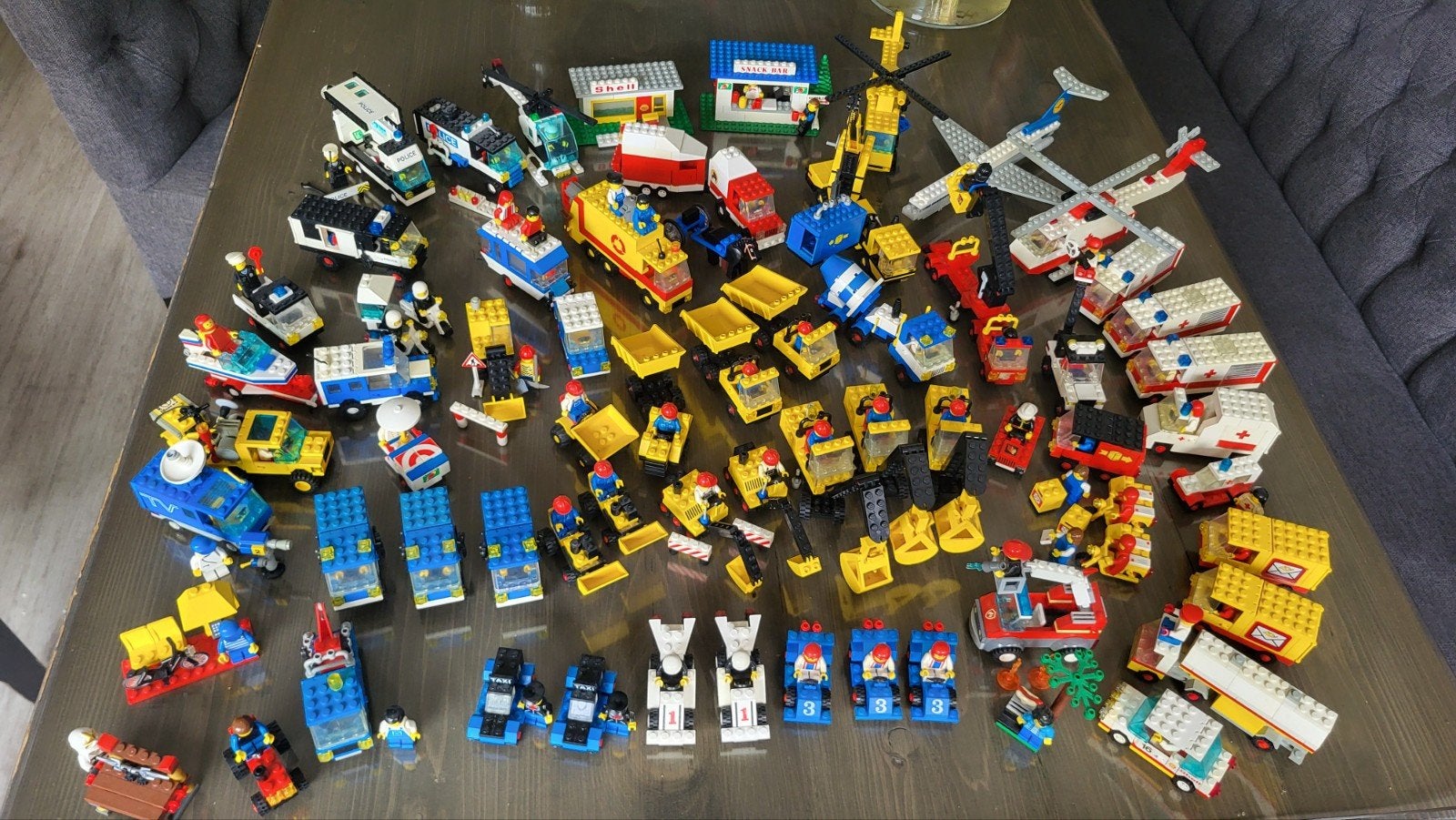 Te koop grote partij Lego sets wel 62 stuks !, Gebruikt, Ophalen of Verzenden, LEGOLAND, Complete set