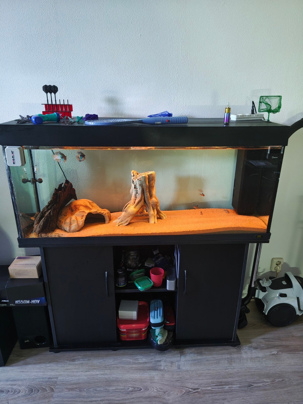 Juwel rio 240, Dieren en Toebehoren, Ophalen, Zo goed als nieuw, Leeg aquarium