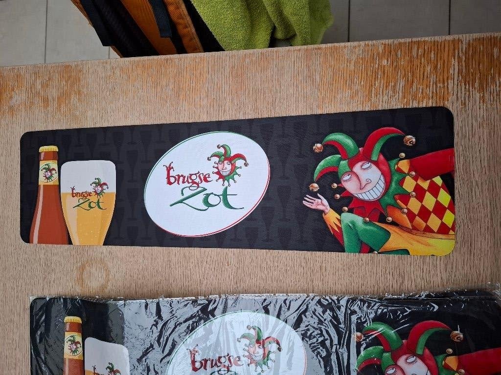 Barmat / toogmat Brugse Zot (nieuw in verpakking), Verzamelen, Biermerken, Ophalen of Verzenden, Nieuw, Overige typen, Overige merken