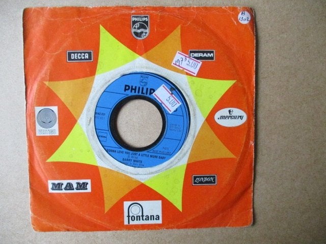 s5396 barry white - im gonna love you just a little more bab, Ophalen, Gebruikt, 7 inch, Overige genres