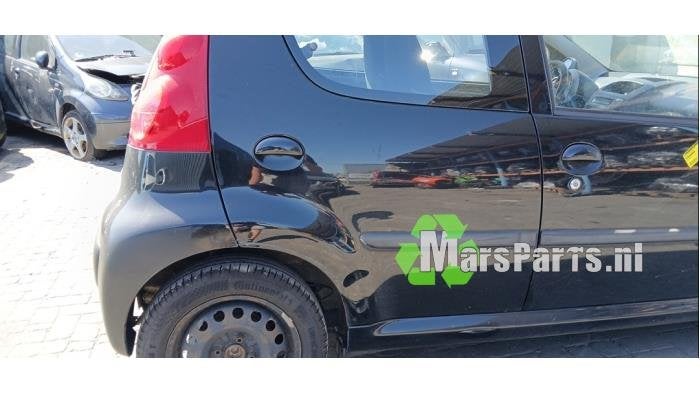 Portier 4Deurs rechts-achter van een Peugeot 107, Gebruikt, -, Deur, -