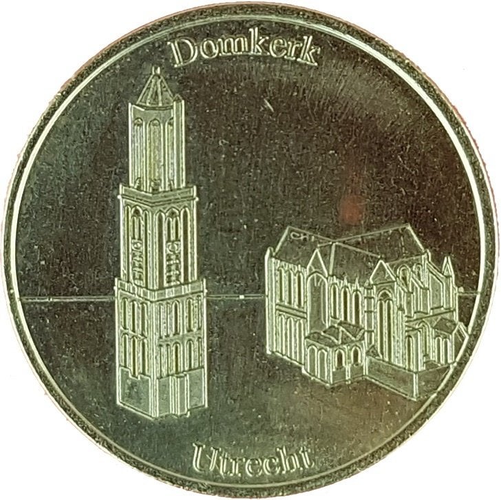 Penning/token Domtoren en Domkerk., Ophalen of Verzenden, Overige materialen