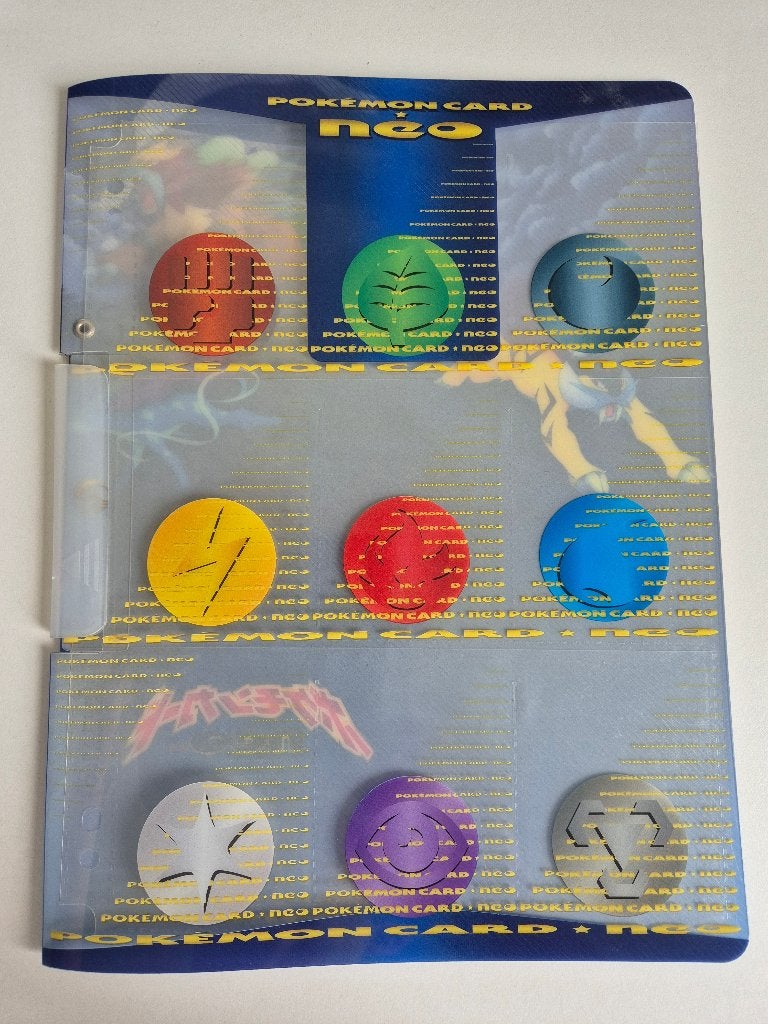 Pokemon Japans Neo Premium File Revelation zonder kaarten, Ophalen of Verzenden, Gebruikt, Losse kaart