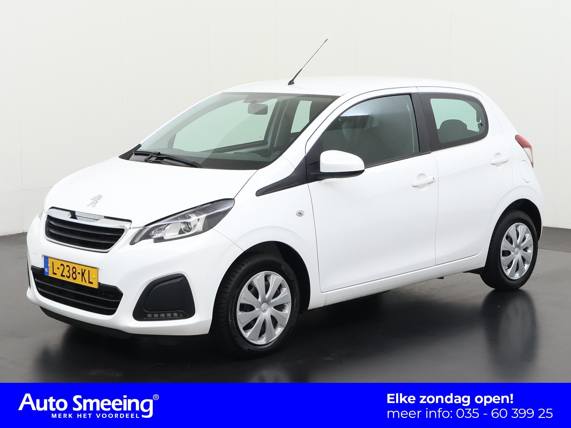 Peugeot 108 1.0 e-VTi Active | Camera | Apple/Android Carpla, Auto's, Voorwielaandrijving, Stof, Gebruikt, Euro 6