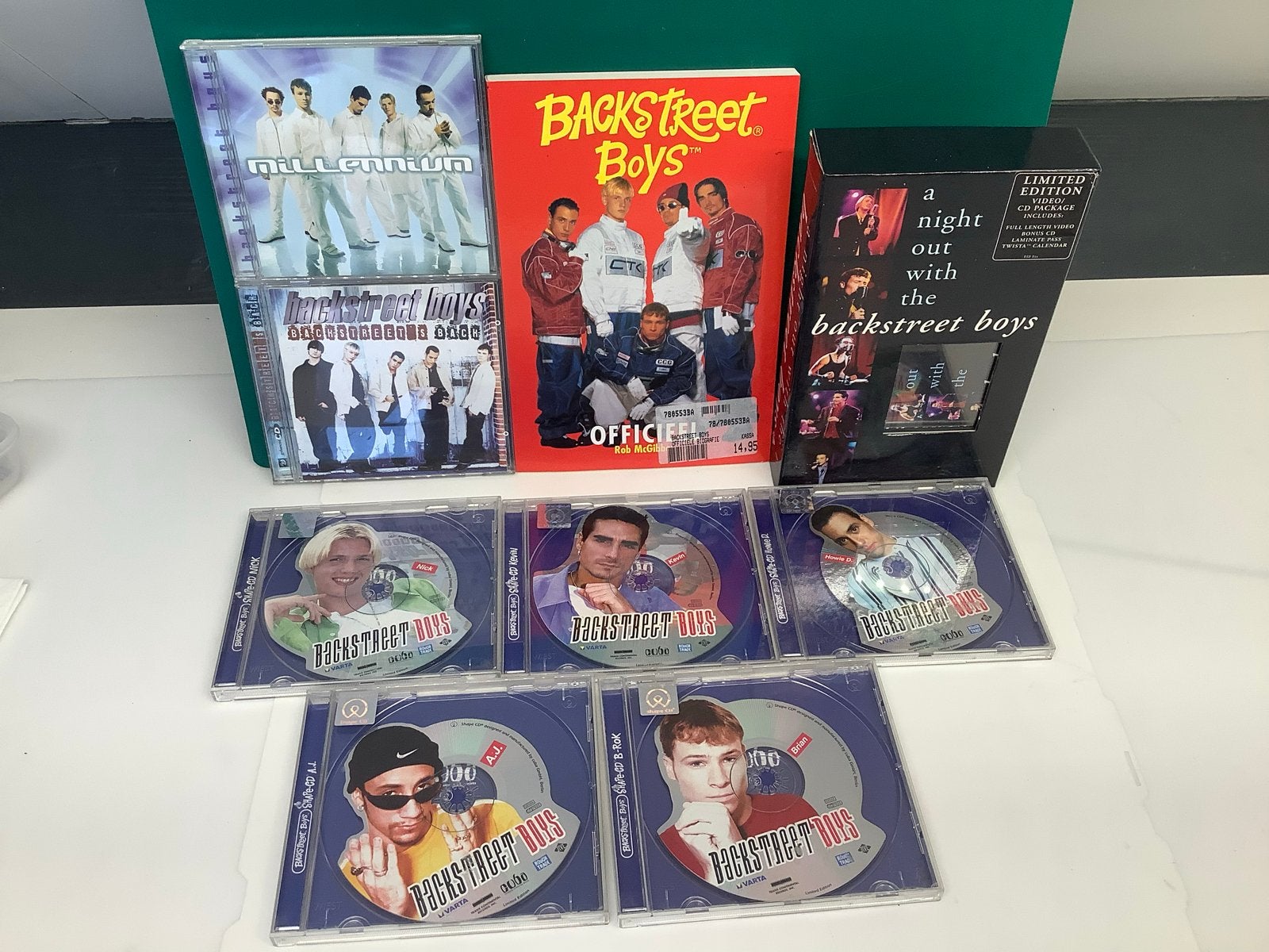 Backstreet Boys Limited Edition Boxset + CD's & Kalender, Ophalen of Verzenden, 1990 - 1999, Zo goed als nieuw, Boxset