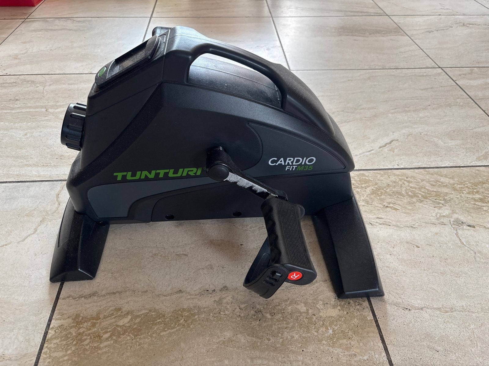 Tunturi Cardio Fit M35 Stoelfiets - Compact en Effectief, Kunststof, Gebruikt, Armen, Ophalen of Verzenden