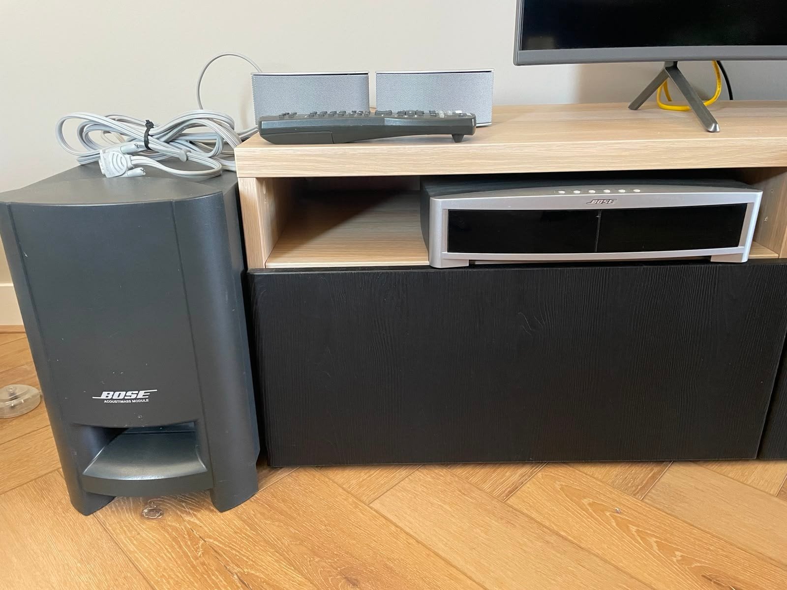Bose 3-2-1 Home Entertainment System, compleet, Audio, Tv en Foto, Home Cinema-sets, Gebruikt, Dvd-speler, 2.1-systeem, Overige merken