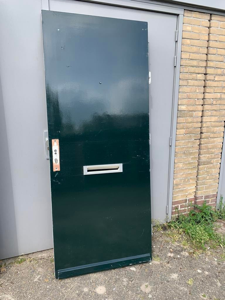 Voordeur, Doe-het-zelf en Verbouw, Deuren en Horren, Ophalen, Gebruikt, 80 tot 100 cm, Buitendeur
