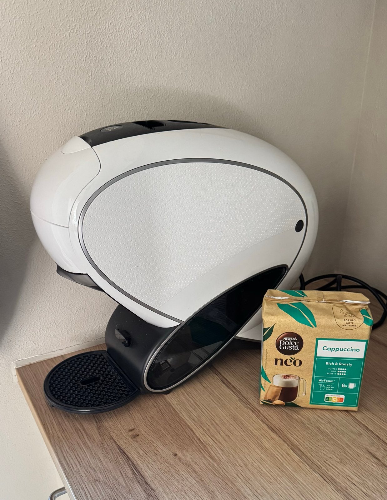 Nescafé Dolce Gusto Neo Koffiemachine met Cappuccino, Witgoed en Apparatuur, Koffiezetapparaten, Ophalen, 10 kopjes of meer, Koffiemachine