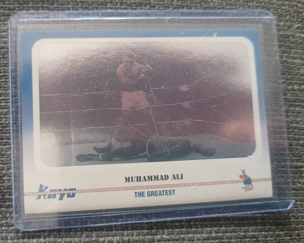 Muhammad Ali 'The Greatest' verzamelkaart, Ophalen of Verzenden, Zo goed als nieuw, Boks-accessoire