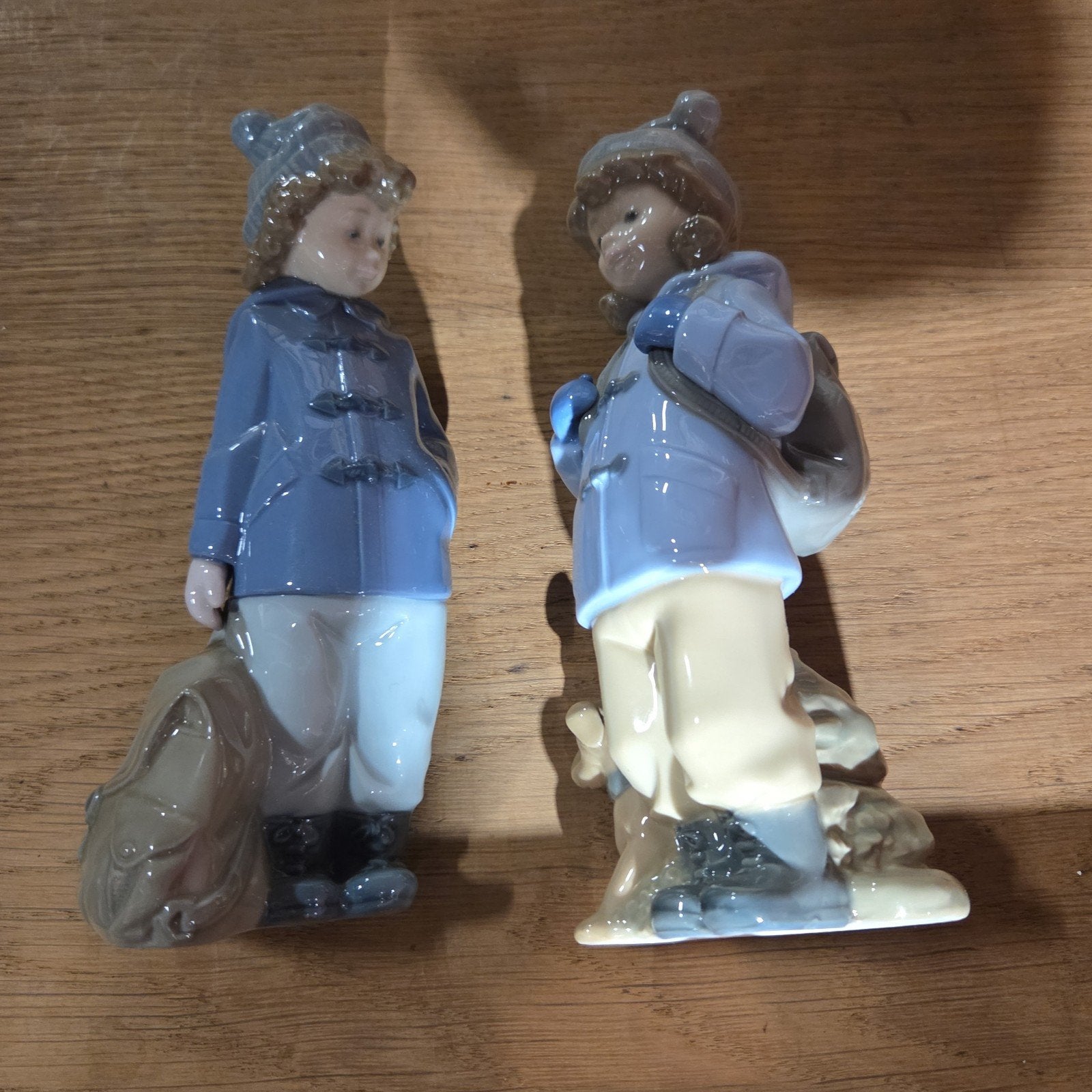 vintage porseleinen beeldjes NAO Lladró, Verzamelen, Ophalen of Verzenden, Zo goed als nieuw, Mens