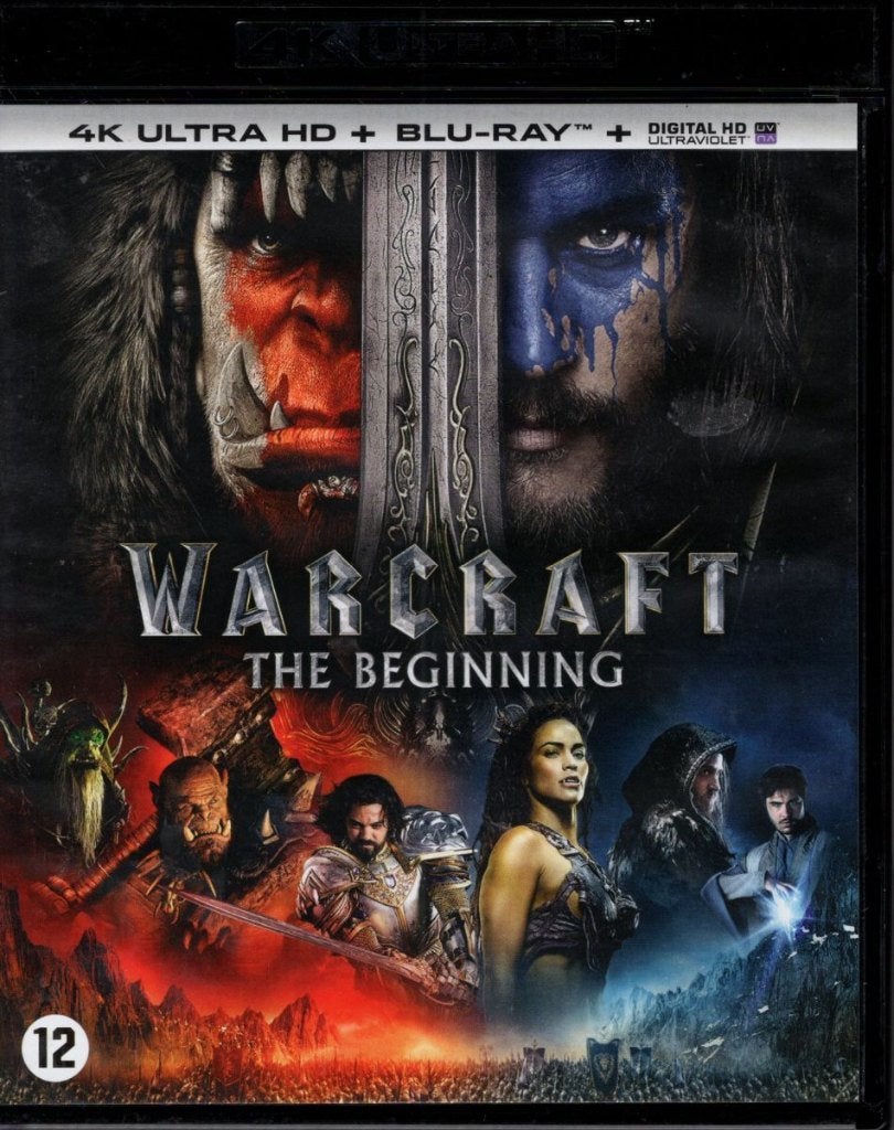 Warcraft The Beginning - 4k Ultra HD + Blu-ray (2016) - NL, Verzenden, Nederlands, Hogehilweg 6 , 1101CC Amsterdam, Nederland