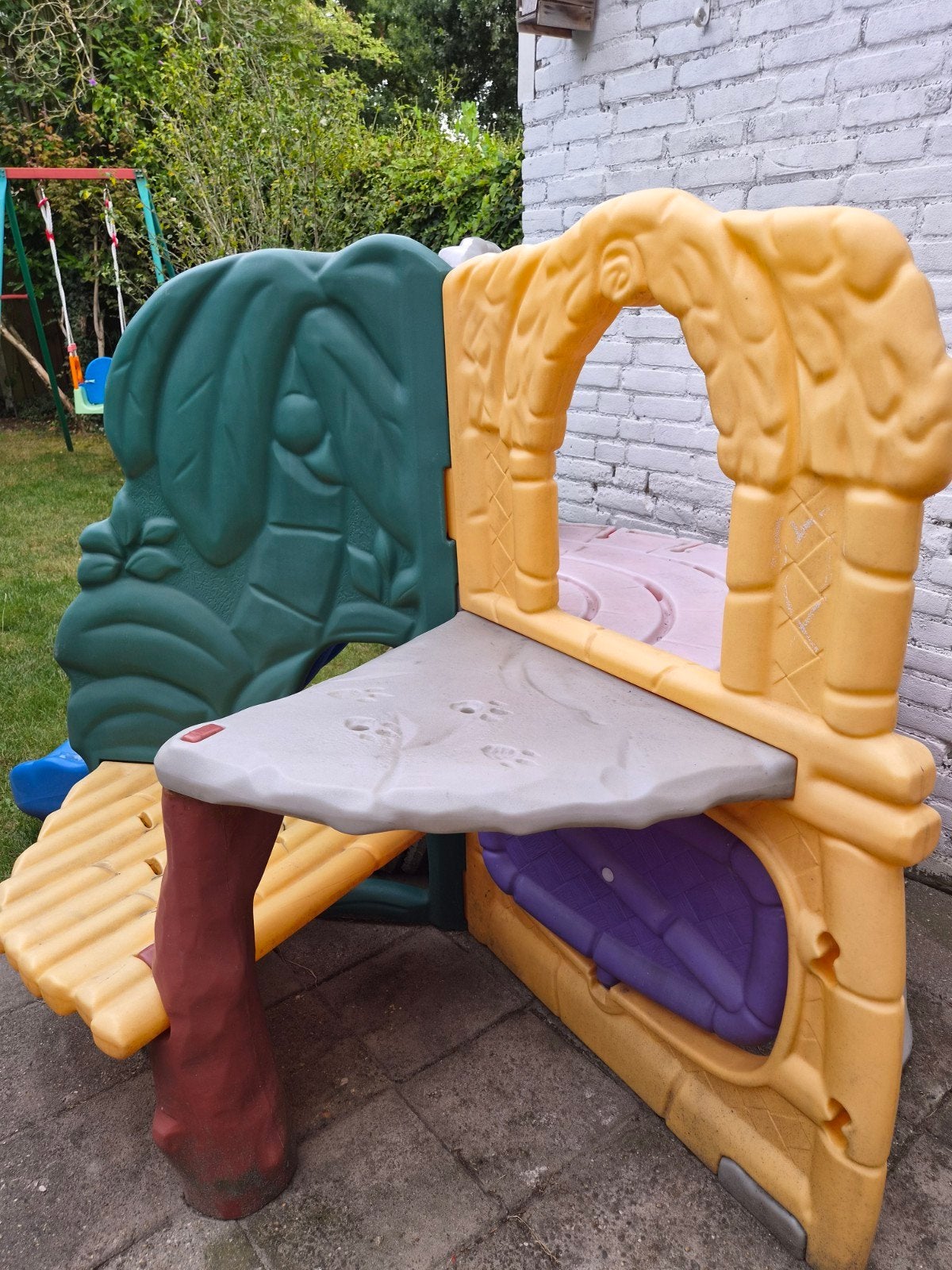 Little Tikes Glijbaan Speeltoestel voor Kinderen, Ophalen, Gebruikt, Klimwand