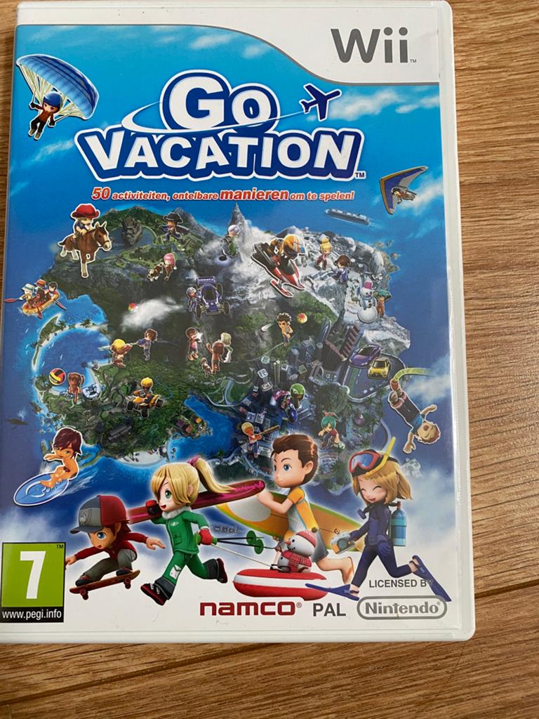 Wii Go Vacation, Spelcomputers en Games, Ophalen, Zo goed als nieuw, Sport, 3 spelers of meer